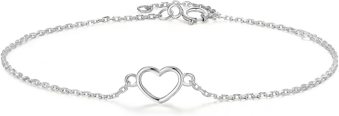 925 Silver Cubic Zirconia Adjustable Bracelet